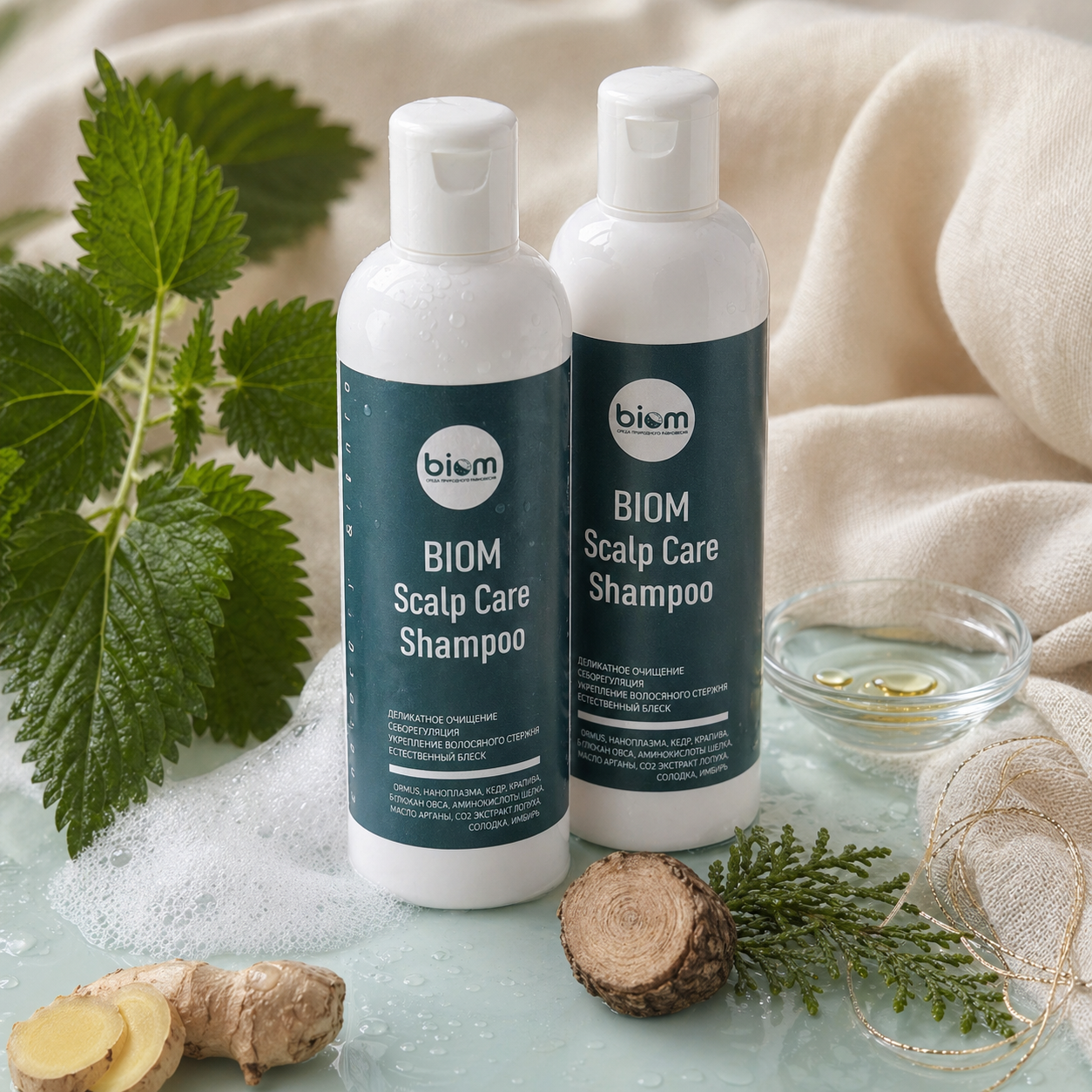 BIOM Scalp Care Shampoo | Восстанавливающий шампунь